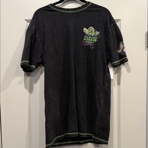 Universal Black Graphic T-Shirt